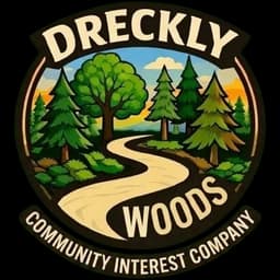 Dreckly Woods logo Dreckly Woods logo